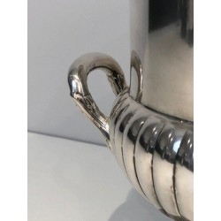 Belle Époque French Silver-Plated Champagne Bucket