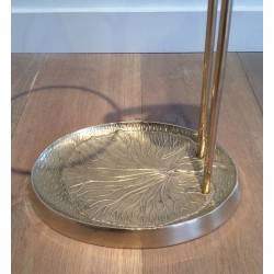 Brass Swan Umbrella Stand Attributed to Maison Jansen