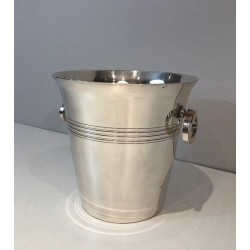 Seau à Champagne en Métal Argenté