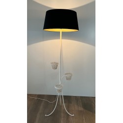 Lampadaire Porte-Plantes Cap d'Ail par Mathieu Matégot, Travail Français, vers 1950