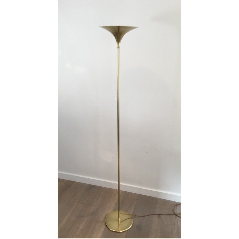 Lampadaire de Parquet Design en Laiton