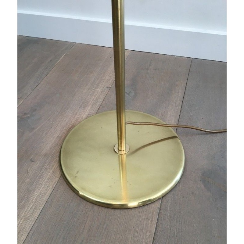 Lampadaire de Parquet Design en Laiton