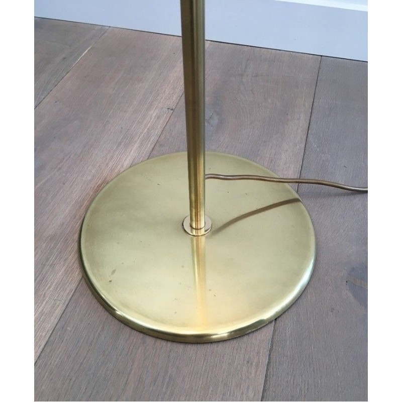 Lampadaire de Parquet Design en Laiton