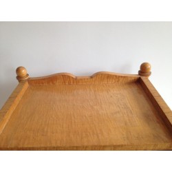 Sycamore and Maple Side Table, Art Déco Style