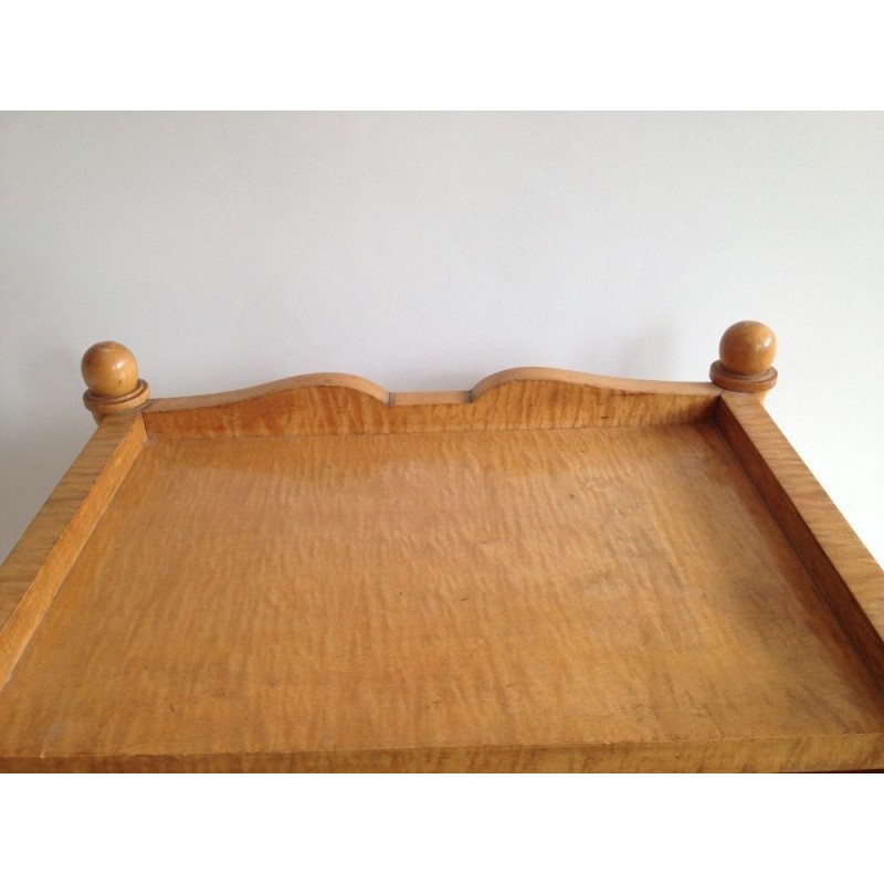 Petit Meuble en Sycomore et Érable, Style Art Déco