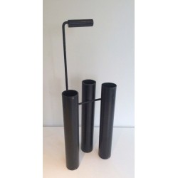 Design Black Lacquered Umbrella Stand
