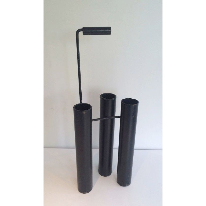 Design Black Lacquered Umbrella Stand