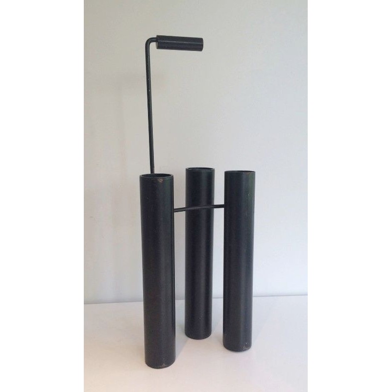 Design Black Lacquered Umbrella Stand