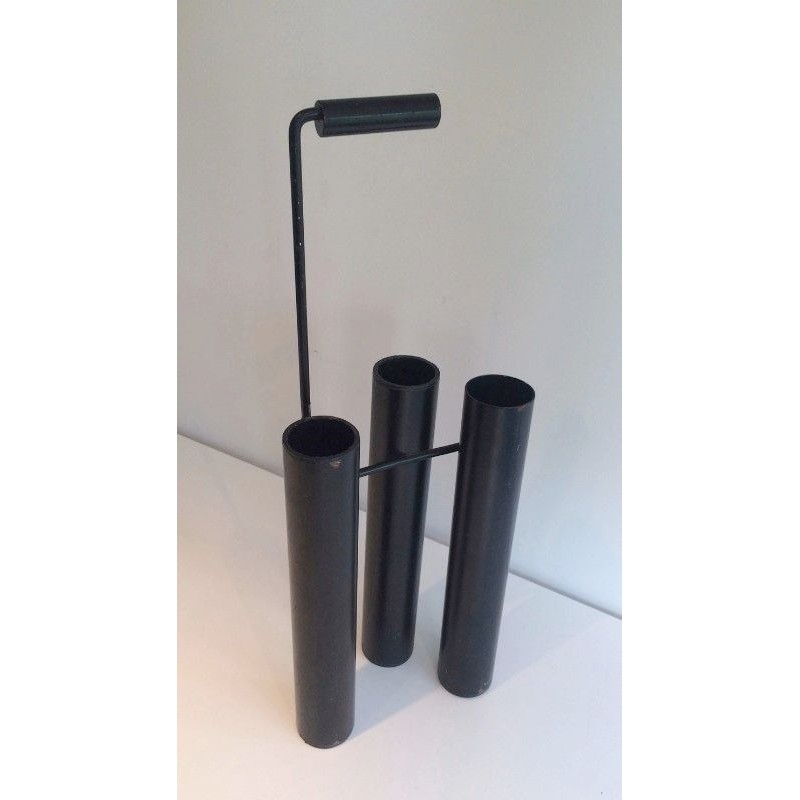 Design Black Lacquered Umbrella Stand
