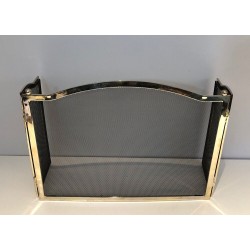 Pare-Feu en Chrome et Grillage