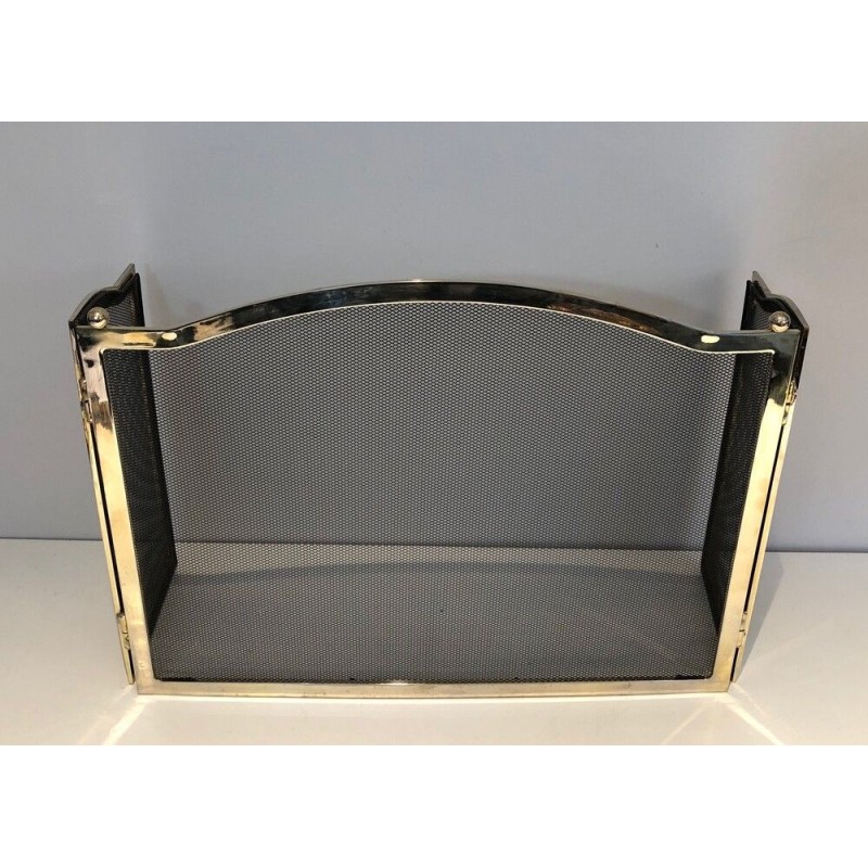 Pare-Feu en Chrome et Grillage
