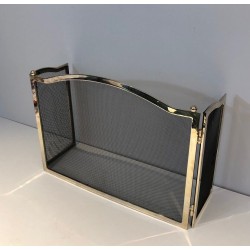 Pare-Feu en Chrome et Grillage