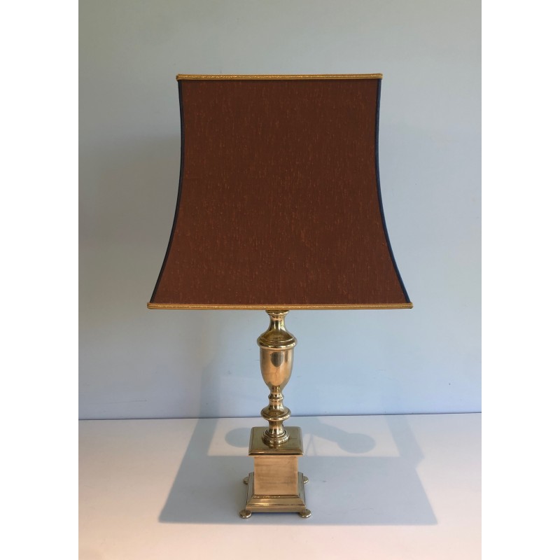Paire de Lampes de Style Néoclassique en Laiton