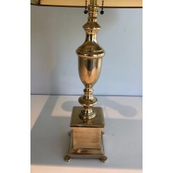 Paire de Lampes de Style Néoclassique en Laiton
