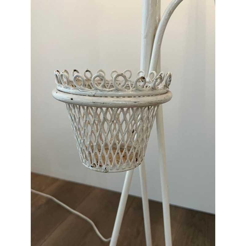 Lampadaire Porte-Plantes Cap d'Ail par Mathieu Matégot, Travail Français, vers 1950