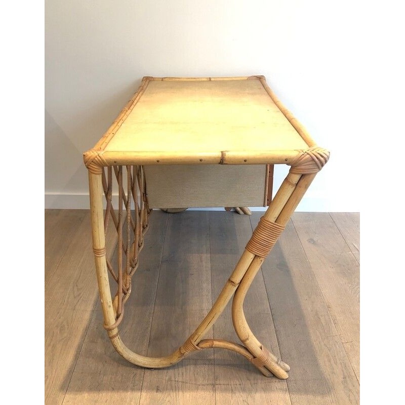 Bureau en Rotin d'Audoux Minet