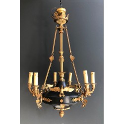 Important Lustre de Style Empire