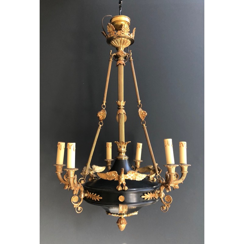 Important Lustre de Style Empire