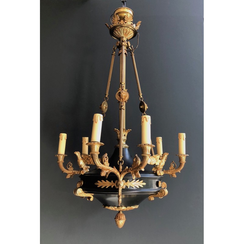 Large Empire Style Chandelier