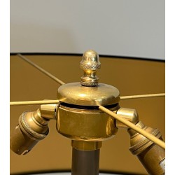 Lampadaire de Parquet de Style Néoclassique en Laiton dans le Goût de la Maison Jansen