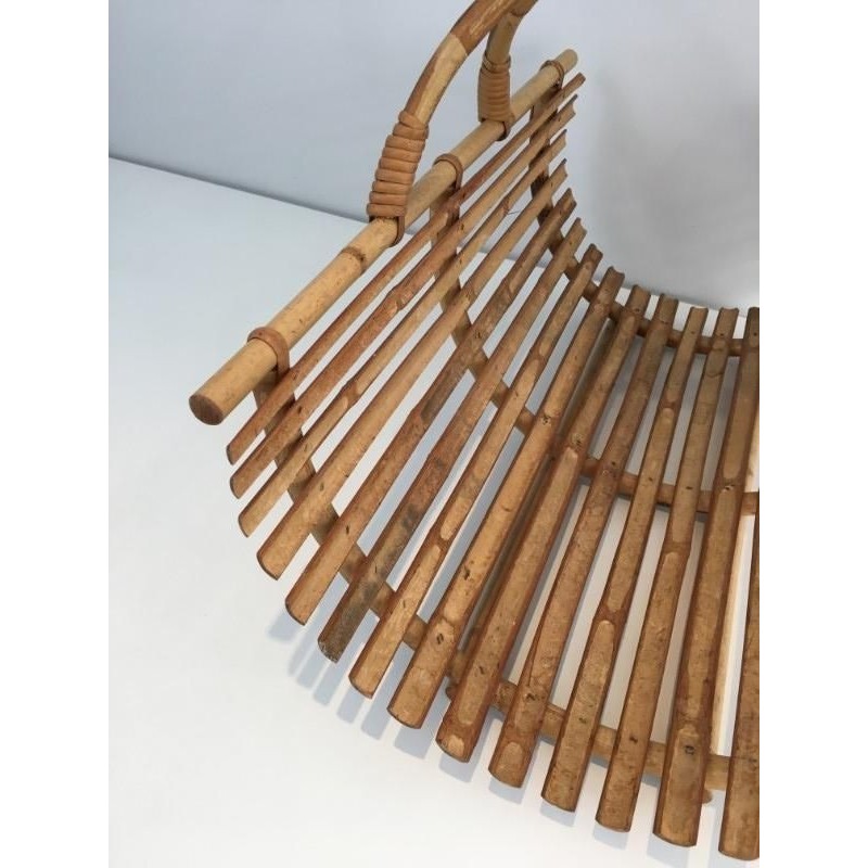 Rattan Logs Holder