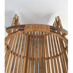 Rattan Logs Holder