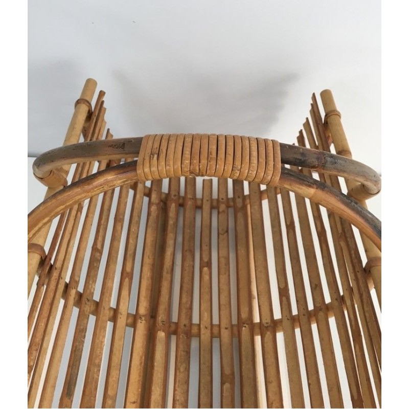 Rattan Logs Holder