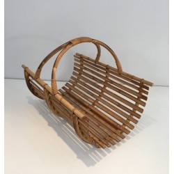 Rattan Logs Holder