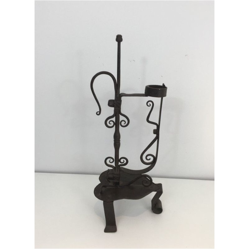 Wrought Iron Candle Holder