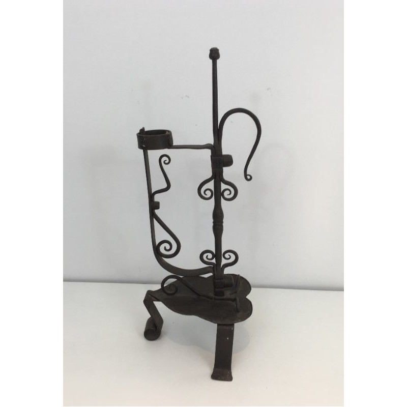 Wrought Iron Candle Holder