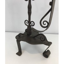 Wrought Iron Candle Holder