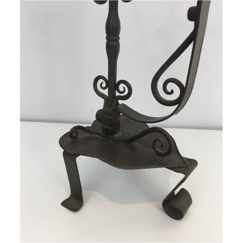 Wrought Iron Candle Holder