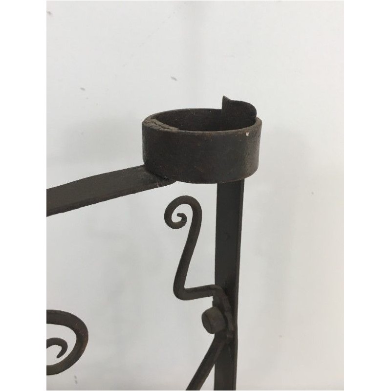 Wrought Iron Candle Holder