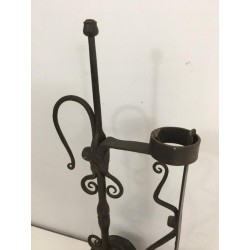 Wrought Iron Candle Holder