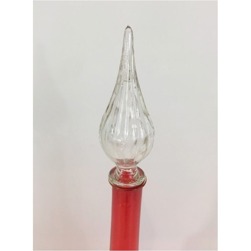 Red Glass Design Bottle