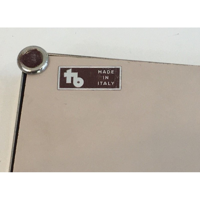 Decorative Chrome and Straw Vide-Poche