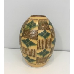 Art Deco Ceramic Vase