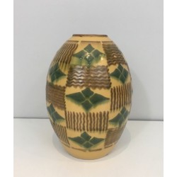 Art Deco Ceramic Vase