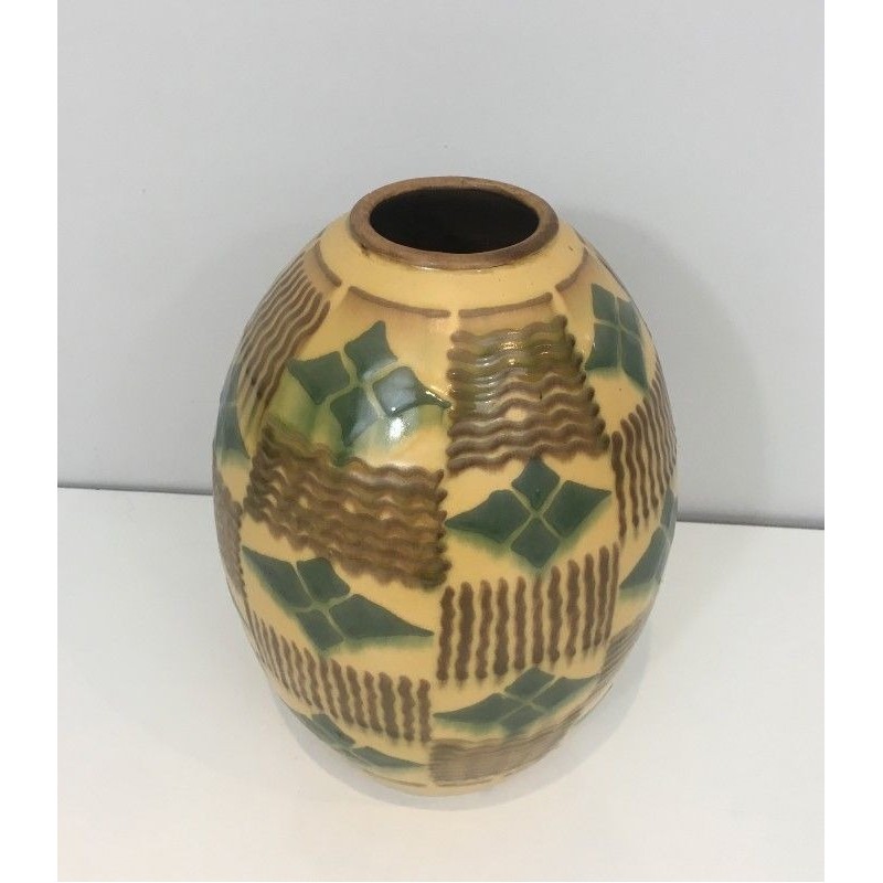 Art Deco Ceramic Vase
