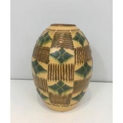 Art Deco Ceramic Vase