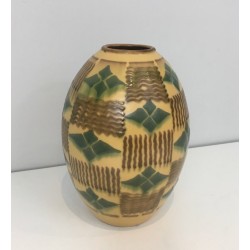 Art Deco Ceramic Vase
