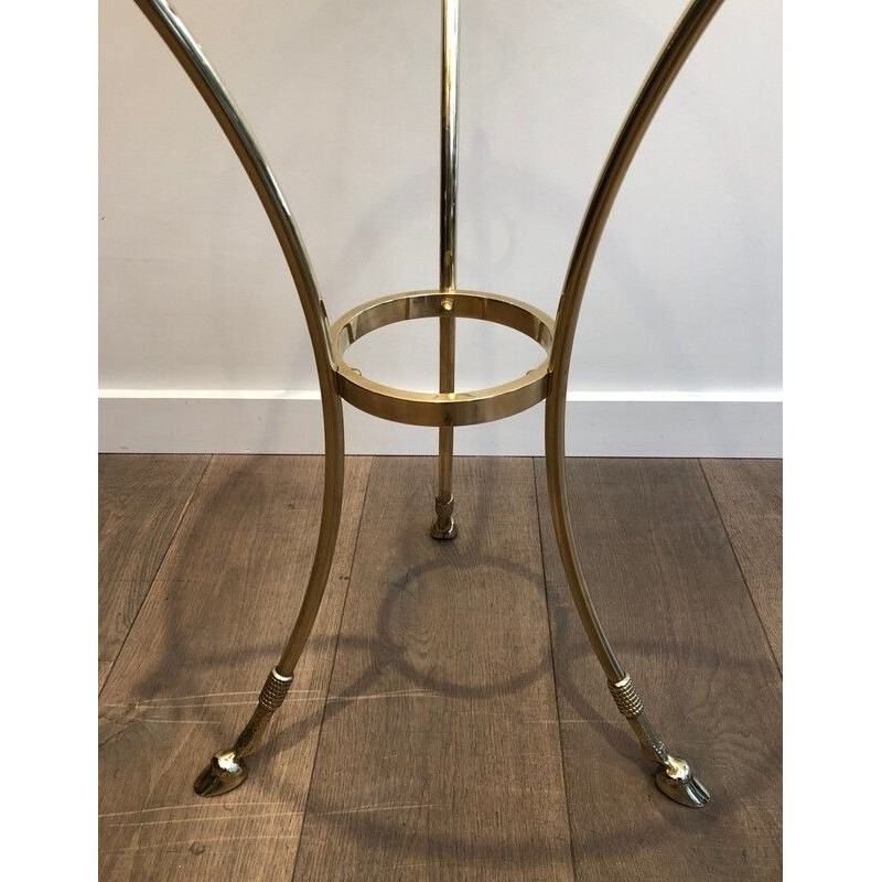 Brass Gueridon in the Style of Maison Jansen