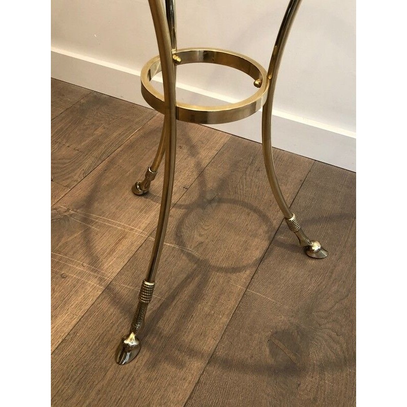 Brass Gueridon in the Style of Maison Jansen