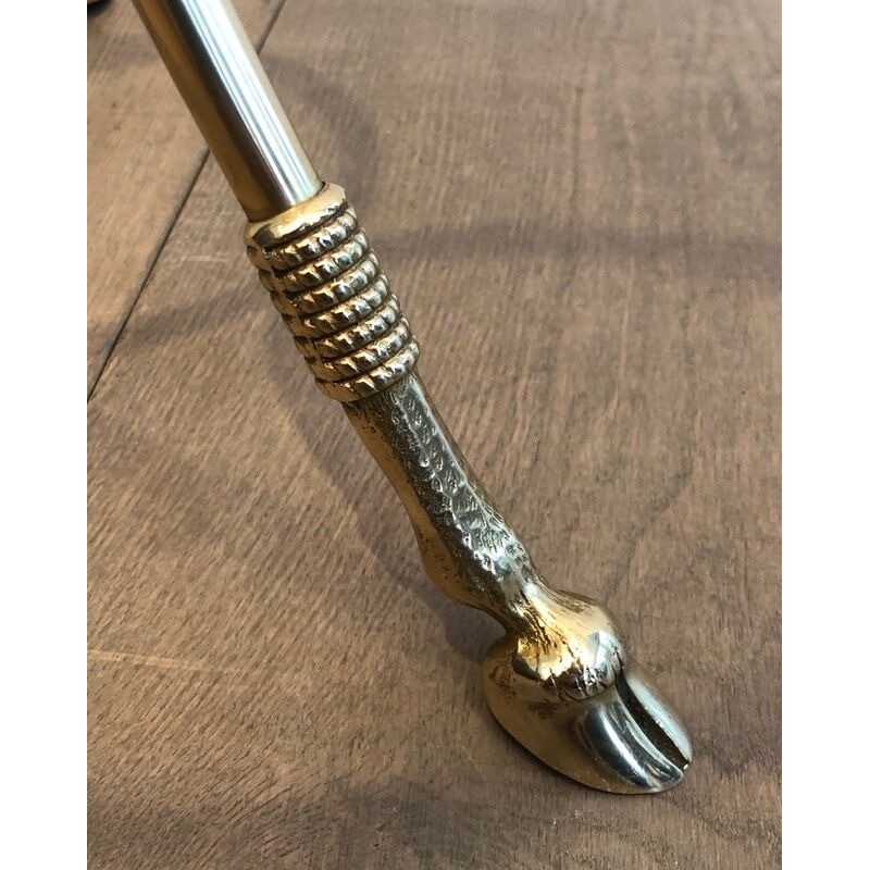 Brass Gueridon in the Style of Maison Jansen