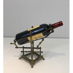 Silver Plated Decanter with Claw Feet, Requires Restoration, French, Circa 1900