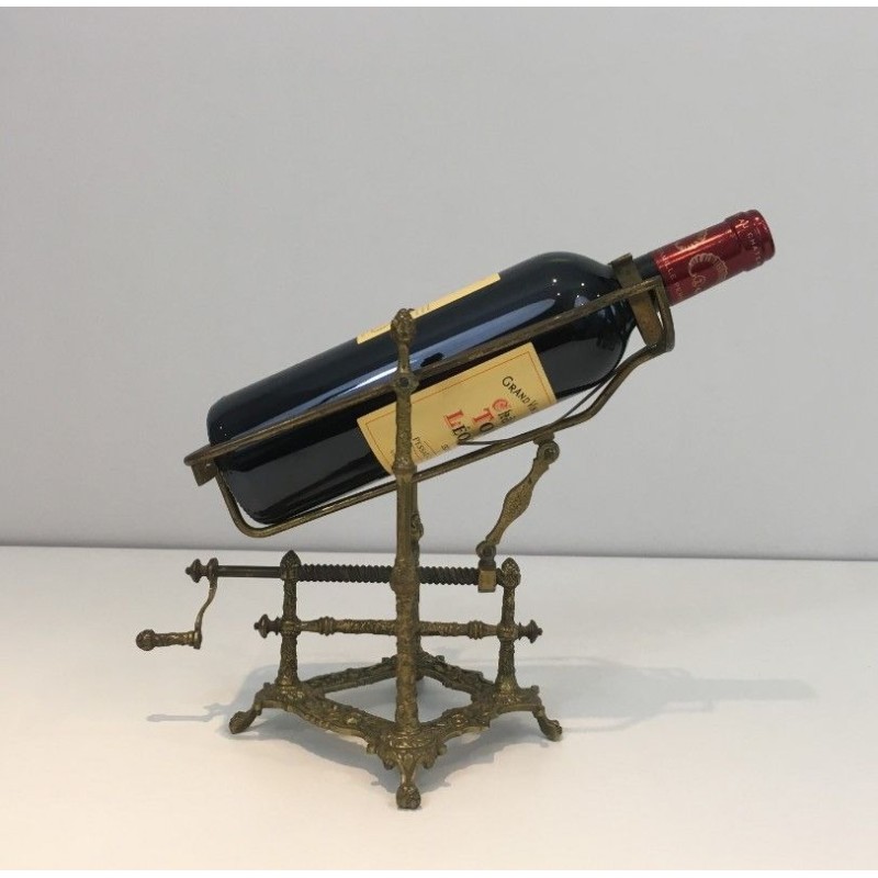 Silver Plated Decanter with Claw Feet, Requires Restoration, French, Circa 1900