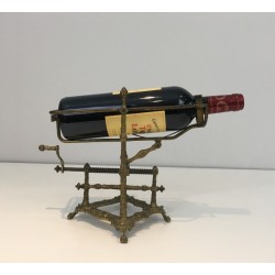 Silver Plated Decanter with Claw Feet, Requires Restoration, French, Circa 1900