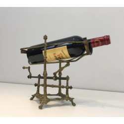 Silver Plated Decanter with Claw Feet, Requires Restoration, French, Circa 1900