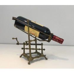 Silver Plated Decanter with Claw Feet, Requires Restoration, French, Circa 1900