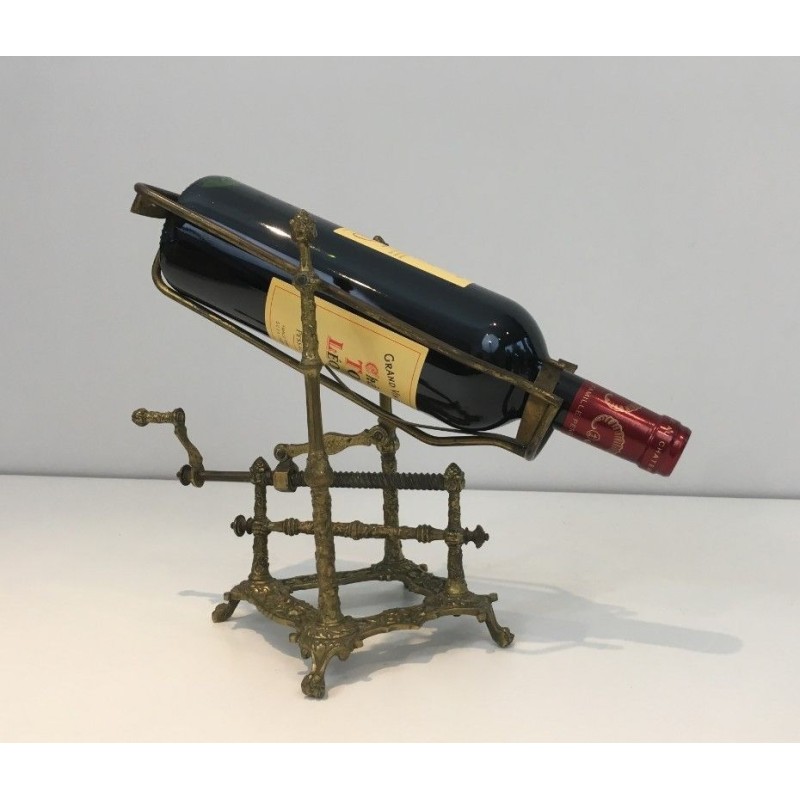 Silver Plated Decanter with Claw Feet, Requires Restoration, French, Circa 1900